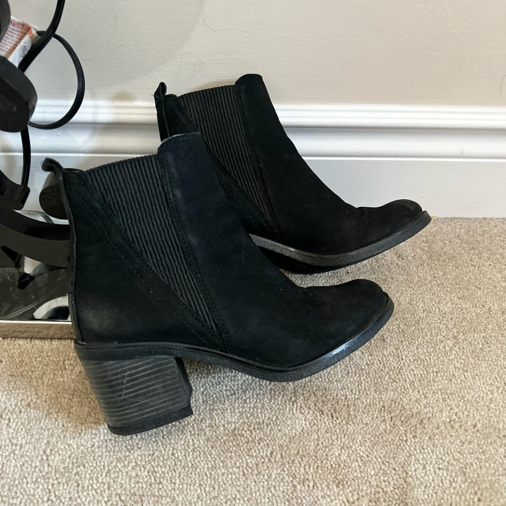Aldo black booties